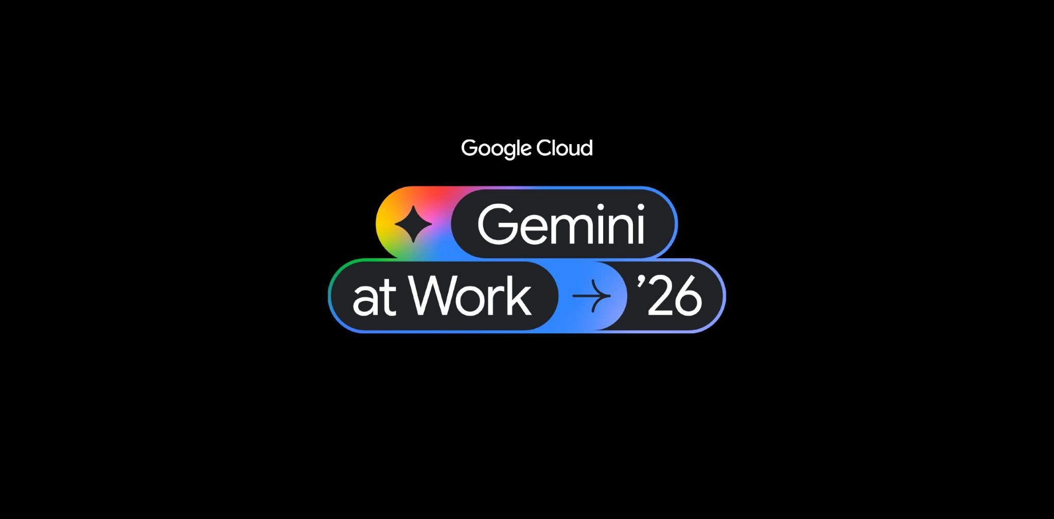 Google Cloud 官方视觉：Gemini at Work '26 大会标识