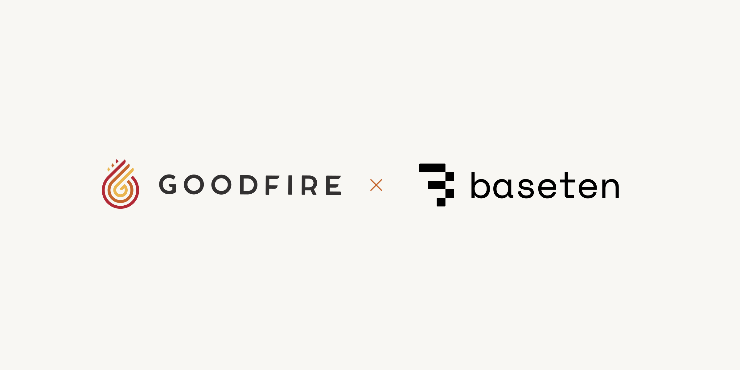 Goodfire 与 Baseten 的官方合作图：GOODFIRE x baseten