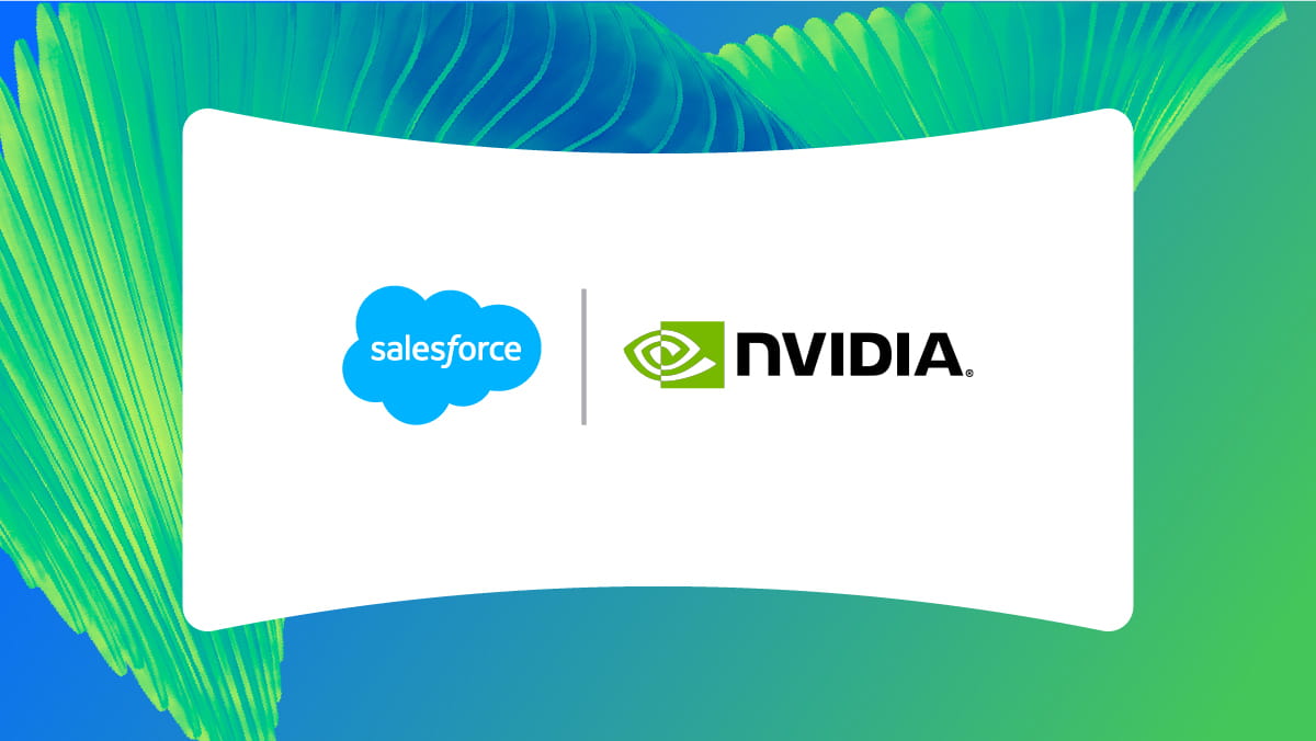 Salesforce 与 NVIDIA 官方发布的 Koa 公告图(图片来源:Salesforce Newsroom 官方新闻稿配图)