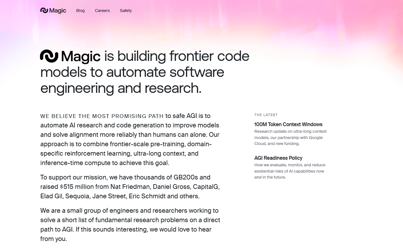 Magic 界面截图