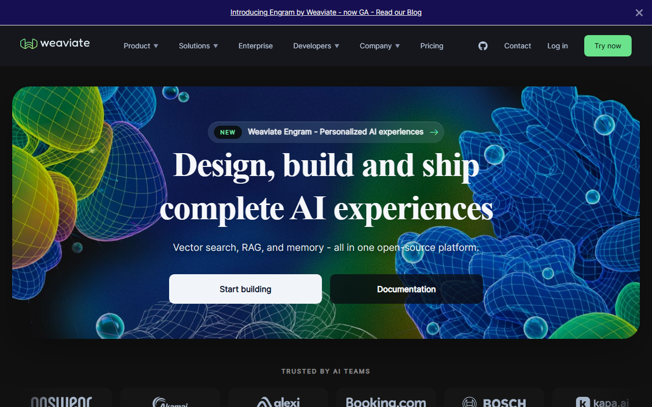 Weaviate 界面截图